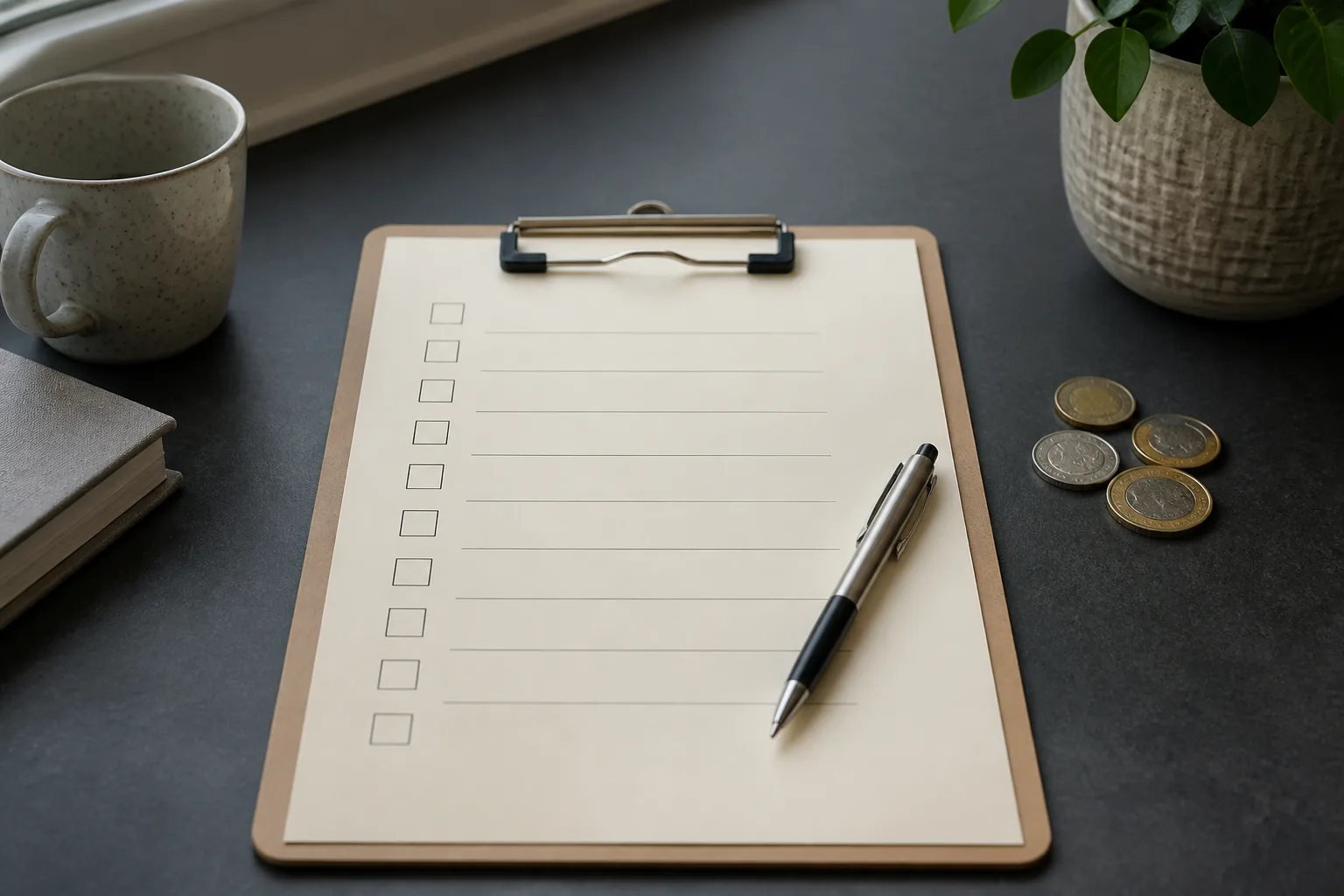 30-day budget checklist preview